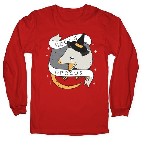 Hocus Opocus Opossum Longsleeve Tee